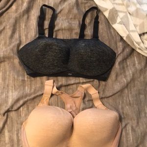 Two VS sports bras.